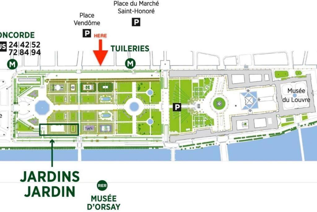 Iconic Location Only 500 Meters To The Louvre Lejlighed Paris Eksteriør billede